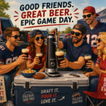 FIZZICS - DraftPour Beer Dispenser - Converts Any Can or Bottle Into a Nitro-Style Draft, Gift for Men and Beer Enthusiast, Beer Tap Draft Machine